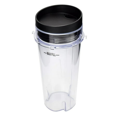 

Xigeapg Blender Cup with Lid for Nutri Ninja Single Serve Replacement Parts for BL740/BL770/BL771/BL772/BL780/BL660/BL663/BL810