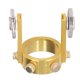 thumbnail image 3 of Entretoise de roue de guidage de rouleau de coupe, accessoire en aluminium pour torche de découpe plasma P80, doré, 3 of 4