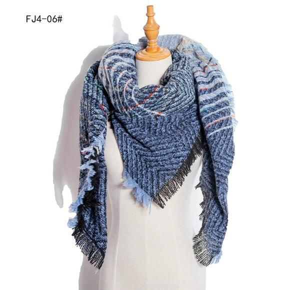 Up to 65% off Fashion Winter Women Colorful Scarf Casual Tassel Scarf Shawl Fashionable Scarf on Clearance