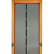 Ideaworks Magic Magnet Screen Door, Black, JB7513, 2 pack