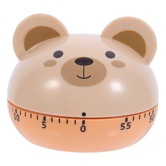 EXHUMKY 1Pc Khaki Time Reminder Timer for Students and Cooking with Manual Countdown