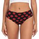 thumbnail image 1 of Fotbe Sexy Red Lips Kiss Calzones Estampados para Mujer – Ropa Interior de Algodón, Cómoda, Suave y Elástica-Medium, 1 of 6