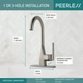 thumbnail image 4 of Peerless Xander Single Handle Bar Faucet in Stainless P1819LF-SS, 4 of 4