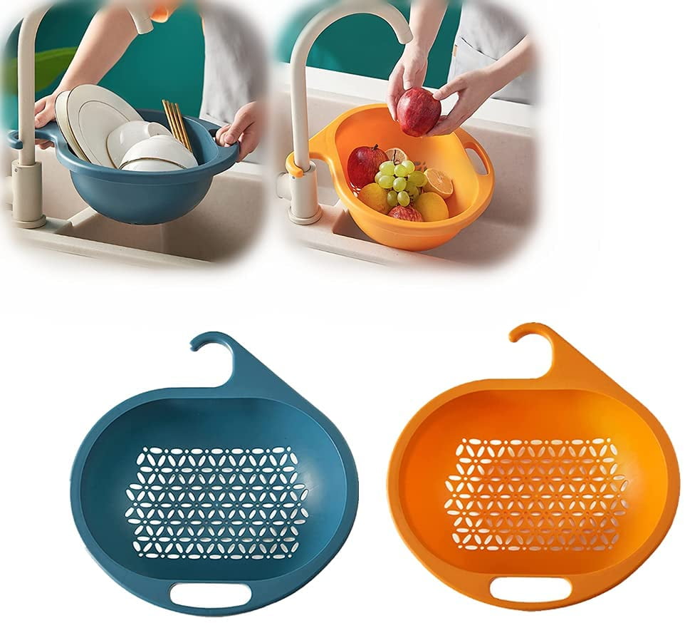 Wash And Drain Vegetables And Fruit Colanders Vegetable Strainers, 2