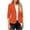 Orange, variant on Dealovy Womens Blazer Business Casual Lightweight Suit Jackets Long Sleeve Work Office Jacket with Pockets