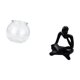 thumbnail image 5 of Acuario de escritorio,Pecera pequeña transparente,pecera,jarrón,mesa,Figura de lector abstracto,Estatua de pensador abstracto,arte,manualidades,decoraciones,Figuras humanas decorativas para, 5 of 8