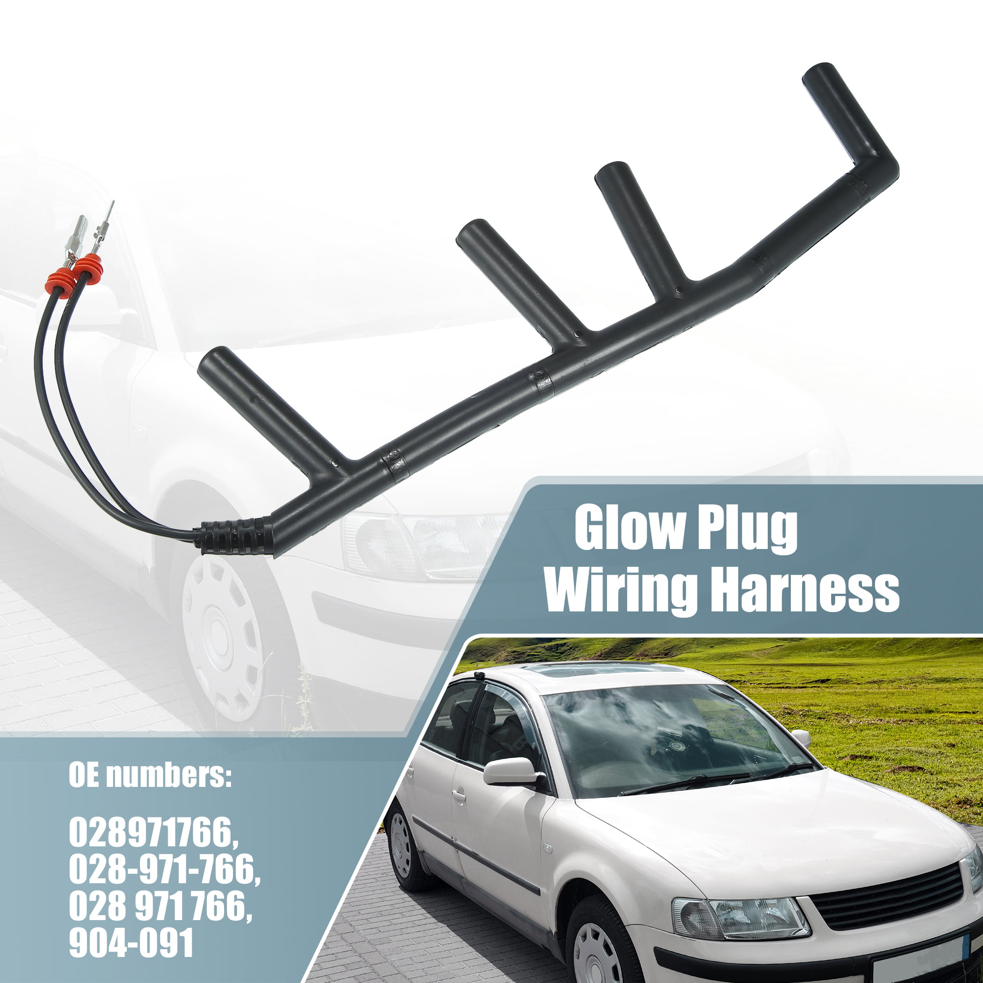 Glow Plug Bridge Harness Fits VW Volkswagen Beetle Golf Jetta Passat 028971766 - 2