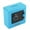 Blue, variant on Money Storage Case, Children Password Cash Can, Safe Cash Banks, Stylish Simple Coded Lock Money Savings Bank for Daily Use (Blue) 3.46x3.46x2.36"