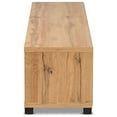 thumbnail image 5 of Baxton Studio Beasley Modern and Contemporary Oak Brown Finished Wood 1-Drawer TV Stand, 5 of 7