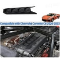 thumbnail image 6 of TINKI Engine Shroud Cover Panel Trims Cover Compatible with Chevrolet Corvette C8 2020-2023, ABS Engine Compartment Panel Protection Decoration Trim Accessories, 6 of 12