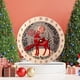 thumbnail image 5 of Calendario navideño de madera con cuenta regresiva | Reloj de pared reutilizable con calendario de adviento | Decoración navideña cuadrada de 29 cm para niños y familias | Letrero para colgar en la, 5 of 6