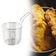 thumbnail image 1 of Cesta de freír,Canasta de freing malla fina canasta de fry mango largo,Cesta de alevines profundos multifuncionales acero inoxidable,Cesta de shing de freír con chips francés de malla de, 1 of 8