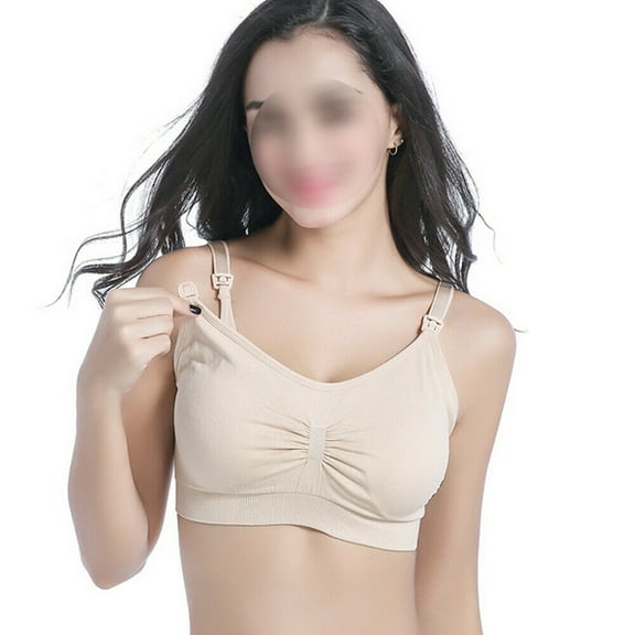 SR Women Wire Free Nursing Bra Breastfeeding Pregnant Maternity Breast Pump Bras