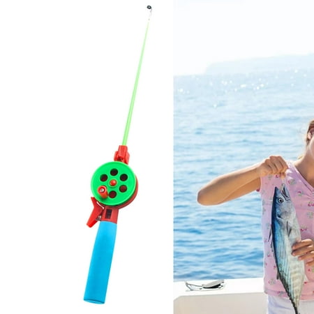 Ice Fishing Rod, Short Fishing Pole, Section Rod and Reel Combo, Lure Kids  Fishing Tool, Kid Fishing Rod Toy for Fishing Holiday, Beach Children