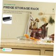 thumbnail image 5 of Magnetic Basket for Fridge Black Magnetic Spice Rack Easy Install Material Kitchen Storage Stand, 5 of 5