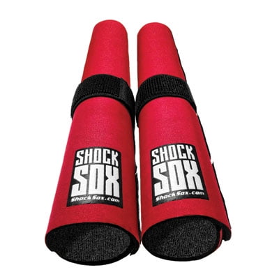 TUSK Neoprene Fork Seal Guards - Short, Black, Fits 44-50mm Fork Tubes, For KTM 530 XC-W 2008-2011