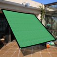 thumbnail image 4 of Green Sunshade Net with Long Rope Ventilated Sun-proof Outdoor Garden Balcony Backyard Swimming Pool Sunshade, 4 of 8