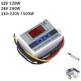 thumbnail image 3 of Greenne 12-220V Digital Solar Water Heater Temperature Controller Thermostat XH-W3001, 3 of 5