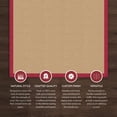 thumbnail image 4 of Linon Athena Sisal and Red 9.10' x 13' Area Rug, 4 of 5