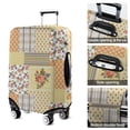 thumbnail image 5 of Pioneer Flower Floral Print Pattern Luggage Cover Fashion Suitcase Cover Baggage Covers Fit 25-28 Inch Luggage (Go Travel), 5 of 5