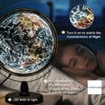 thumbnail image 2 of SJSMARTGLOBE with Interactive APP & LED Illuminated Constellations at Night, US-Patented STEM education 10" World Globe with Detailed map, 2 of 6