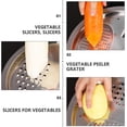 thumbnail image 2 of 1 Set 3pcs Kitchenware Multipurpose Basin Kitchen Peeler Grater for Restaurant, 2 of 9