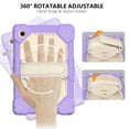 thumbnail image 5 of FIEWESEY for Samsung Galaxy Tab A8 Case,Rotatable Stand Adjustable Shoulder Strap Kids Friendly Cover for Samsung Galaxy Tab A8 10.5 inch 2022 Release(Model: SM-X200/X205/X207)(Purple/White), 5 of 6