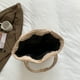 thumbnail image 3 of Bolsa de hombro acolchado simple para mujer Bolsa de mano de moda acolchado de algodón (Caqui) Ndcxsfigh Para Estrenar, 3 of 9