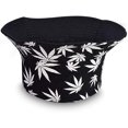 thumbnail image 3 of Sombrero de pescador 100% algodón de doble cara con estampado de viaje al aire libre gorra unisex plegable verano playa sol sombrero BANYUO  Electrónica, 3 of 3