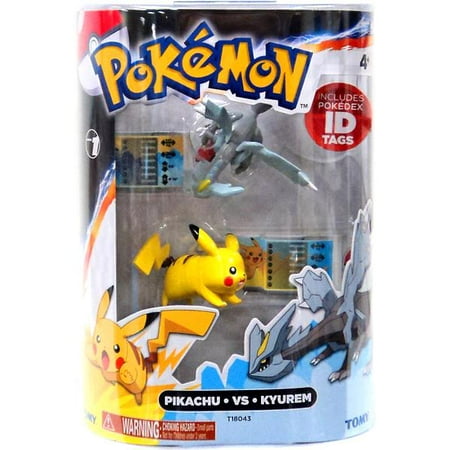 Pokemon Black White Basic Pikachu Vs Kyurem Figure 2 Pack
