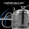 thumbnail image 4 of OULII 1Pcs Silver Tea Kettle Stainless Steel for Tea Brewing, 4 of 6