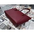 thumbnail image 5 of Michael Kors Charlotte Saffiano Leather Tote Handbag Shoulder Bag Purse, Merlot, 5 of 6