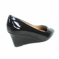 thumbnail image 2 of Doris-12 Women's Open Peep Toe Patent Wedge Heel Shoes, 2 of 2