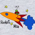 thumbnail image 2 of CafePress - Rocket Man - Cute Infant Bodysuit Baby Romper - Size Newborn - 24 Months, 2 of 3