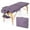 Purple, variant on Resenkos 84 Inch Foldable Massage Table with Carrying Bag and Height Adjustable-Purple