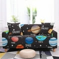 thumbnail image 2 of Outer Space Galaxy Elastic Sofa Cover for Living Room Sectional Corner Stretch Slipcovers Couch Cover Protector Housse Canapé, 2 of 7