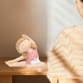 thumbnail image 3 of Estatua de pose de yoga Sunnimix decoración de resina coleccionable única Bunny Girl, 3 of 8