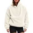 thumbnail image 3 of DHFJKG Cat Dog Pouch Hoodies For Women Fuzzy Sweatshirt Pet Holder Kangaroo Pocket Carries Pullover, 3 of 7