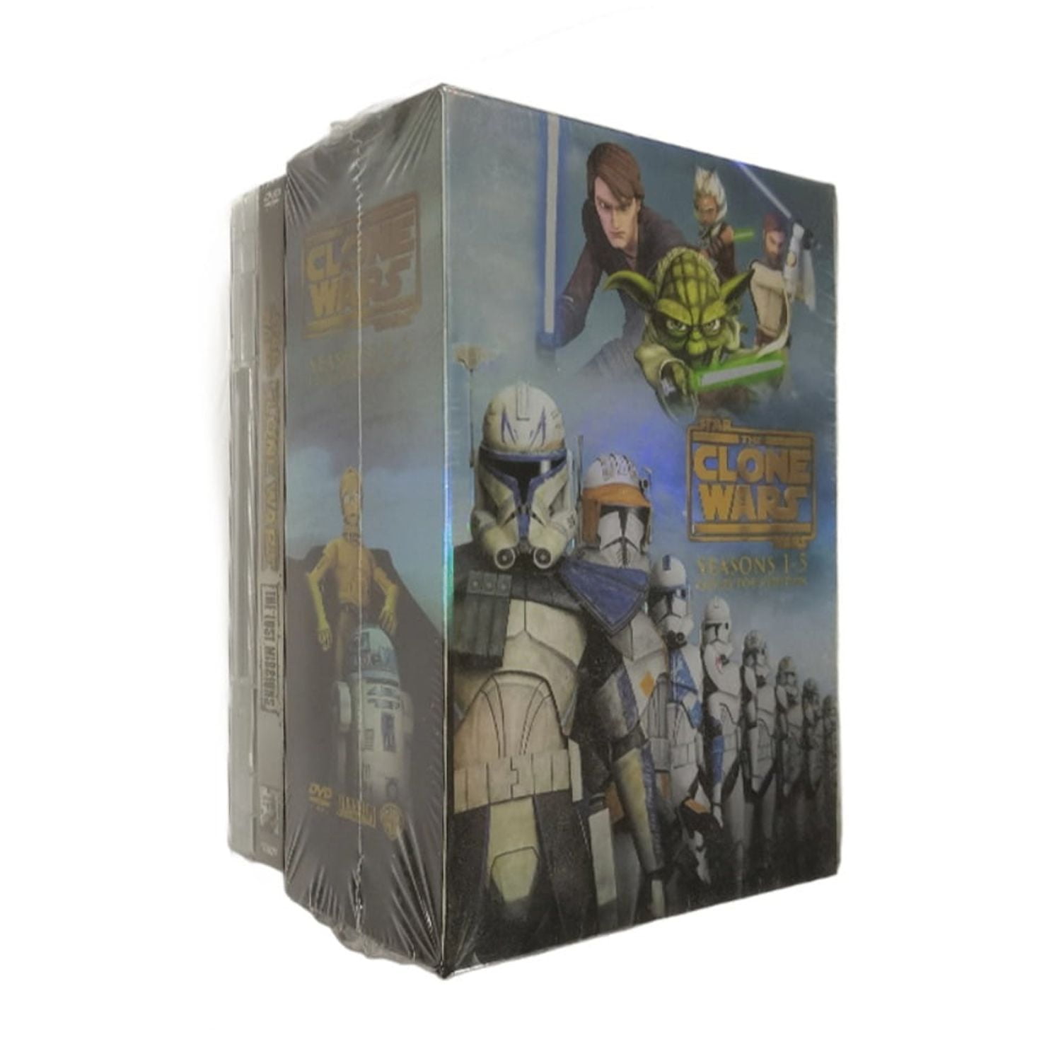 Star Wars The Clone Wars Complete Series Seasons 1-7 (DVD