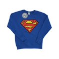 thumbnail image 1 of DC Comics Womens Superman Logo Boyfriend Fit Sweatshirt, 1 of 5