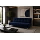 thumbnail image 1 of Sofa Cama Reclinable El Bazar Store New York Azul Terciopelo Marino Futón 3 posiciones Sala, 1 of 7