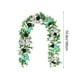 thumbnail image 3 of Artificial Rattan Vines Hanging Decor for Wedding Party Home Wall Decoration with Butterflies Floral Accents, 3 of 6