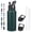 Army Green, variant on BJPKPK Insulated Water Bottles with Straw Lid, 40oz Stainless Steel Water Bottles with 3 Lids, Large Metal Water Bottle, BPA Free Leakproof Thermos Water Bottle for Sports & Gym- Ocean