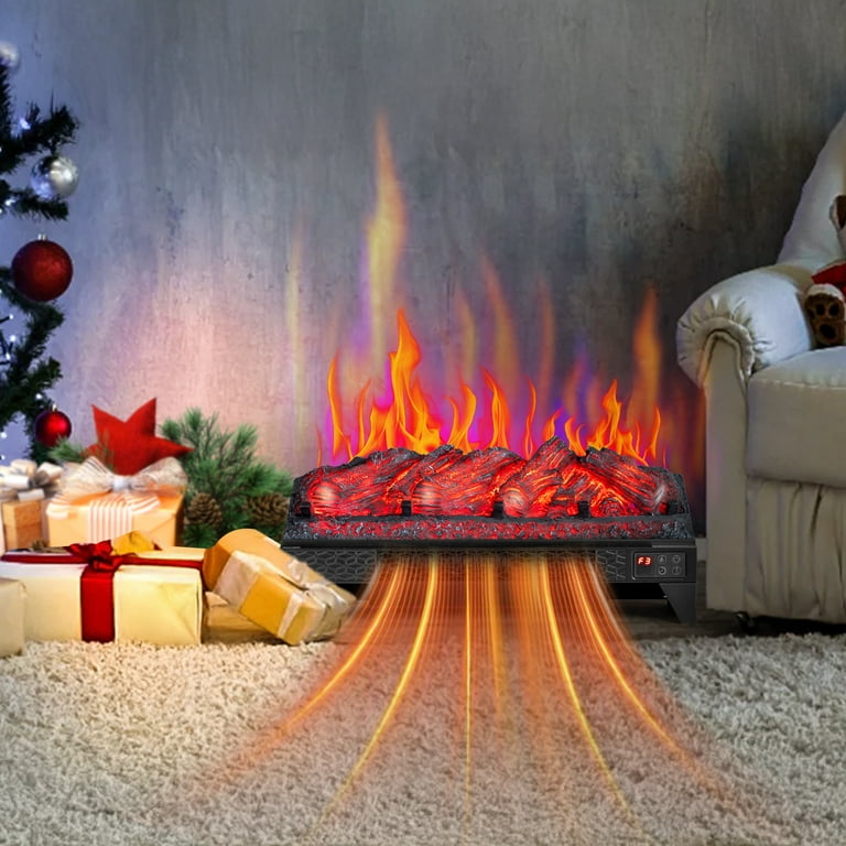 Zimtown 23'' Electric Fireplace Insert w/Remote & WiFi Control