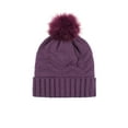 thumbnail image 3 of Women's Courtney Roll-Up Hat With Wispy Pom-Pom, 3 of 7