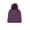 Purple, variant on Women's Courtney Roll-Up Hat With Wispy Pom-Pom