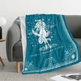 thumbnail image 3 of Yibo Constellation Blanket Zodiac Sign Blanket Astrology Flannel Blanket Birthday Gifts for Women Men, 3 of 9