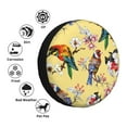 thumbnail image 5 of Bingfone Beautiful Bright Birds And Flowers Spare Tire Cover Weatherproof Universal Wheel Protectors For Rv Camper Travel Trailer Suv Truck 17 Inch, 5 of 9