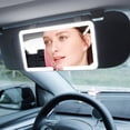 thumbnail image 3 of NATEFEMIN Car Sun Visor Makeup Mirror LED Touch Control 3 Light Mode Type C Rechargeable 1200mAh for Universal Vehicle Cosmetic Mirror Use, 3 of 7