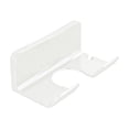 thumbnail image 2 of Hair Dryer Organizer, Wall Mount No Drilling Bathroom Storage Rack, Hair Tool Holder for Cabinet Door, White, by Zovey, 2 of 6